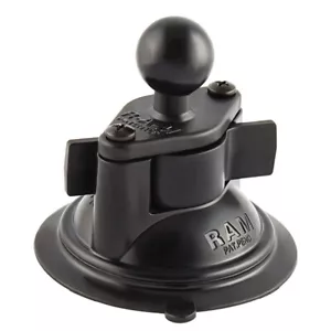 RAM Mount RAM-B-224-1U Twist Lock Suction Cup Base with B Size 1" Ball - Picture 1 of 2