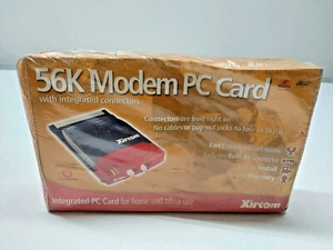 Xircom XM5600 Modem PC Karte 10/100 Netzwerk 56K Modem PC Card integriert - Bild 1 von 8