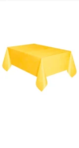 54" x 108" Disposable Dining Table Cover Birthday Party Tablecloth Decor - Picture 1 of 3