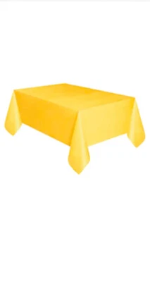 54" x 108" Disposable Dining Table Cover Birthday Party Tablecloth Decor - Image 1 of 3