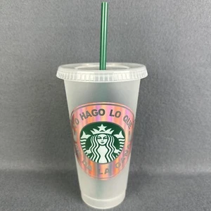 Bad Bunny STARBUCKS Vaso Frío Reutilizable con 24oz | Taza Fría - Imagen 1 de 8