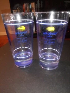 (2)US Open Tennis 2018 50 Years Of Champions Plastic Cups Grey Goose - Picture 1 of 5