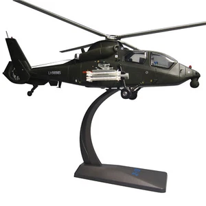 1:48 Scale Alloy Z-19 Black Cyclone Helicopter Simulation Aircraft Model Toys - Picture 1 of 24