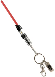 Llavero Darth Vader sable de luz rojo de los parques de Disney Star Wars totalmente nuevo - Imagen 1 de 3