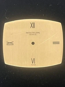 Patek Philippe esfera rectangular dorada 28 mm x 22 mm - Imagen 1 de 2