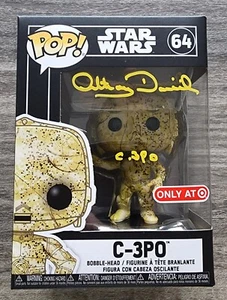 Anthony Daniels signiert C-3PO Futura Funko POP! Figur #64 Spielzeug Star Wars JSA - Bild 1 von 4