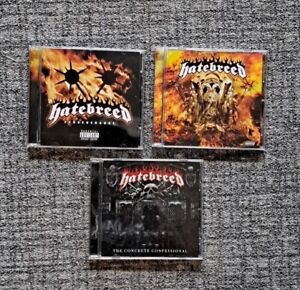 Metal, Hardcore "Hatebreed" 3 Stück 