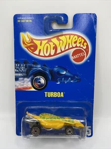 Hot Wheels Turboa 2061 Yellow #155 Mattel 1991 Sealed - Picture 1 of 9
