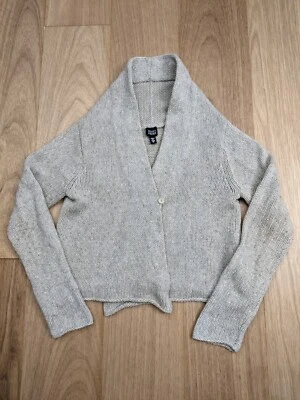 Cárdigan Eileen Fisher Lana Tostada Cachemira Angora M Mediano Foto 1 de 4