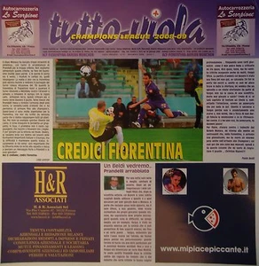 Programm tutto-viola UEFA CL 2008/09 Fiorentina - Bayern München - Picture 1 of 1