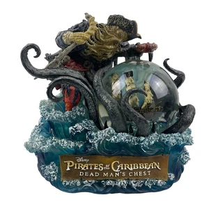 Disney Fluch der Karibik Schneekugel Dead Man's Chest Davy Jones, LESEN - Bild 1 von 9