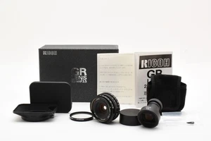 [Almost Unused in Box w/Viewfinder] RICOH GR 21mm f/3.5 Black L39 From JAPAN - Picture 1 of 24