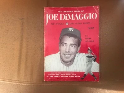 1951 The Thrilling Story of Joe DiMaggio New York Yankees by Gene Schoor - Image 1 of 3