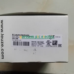 Leuze MK 348 Connector, Model 50116467 Spot Goods Fast shipping DHL/Fedex - Picture 1 of 9