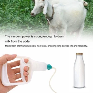 3L Portable Household Goat Milking Machine Manual Sheep Milker Kit Bdx - Picture 1 of 10