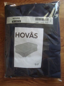 IKEA HOVAS Hocker Bezug Kallvik dunkelblau Hovas Ottomane Schonbezug NEU NOS - Bild 1 von 9