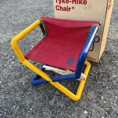 Silla de director principal de lona original Tyke Hike 1988 de Tyke Corp Foto 1 de 4