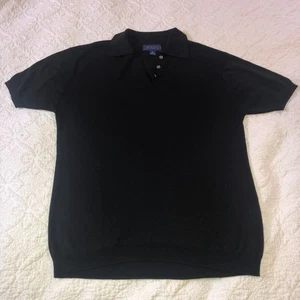 Suéter Polo J McLaughlin Para Mujer 3 Botones Azul Marino Manga Corta Pequeño Usado en Excelente Condición - Imagen 1 de 17