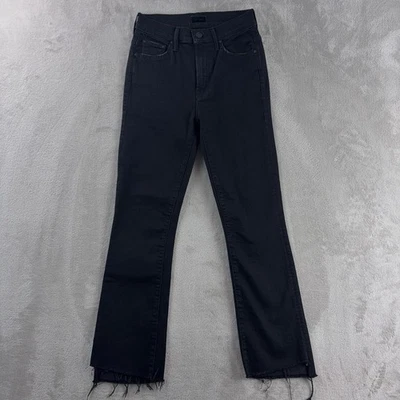 Mother The Insider Crop Step Fray Jeans Womens Size 25x26 Not Guilty Frayed Hem - Image 1 of 4