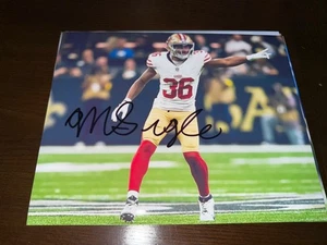 Foto 8x10 firmada por Marques Sigle San Francisco 49ers - Imagen 1 de 1
