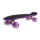  Frosted Skateboard Small Fish Board Woody Toy Boy Toys 56X14.5X9.5CM Purple