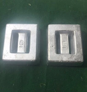 Two 6 lb Lead SCUBA or Snorkeling Dive Weights - Picture 1 of 1