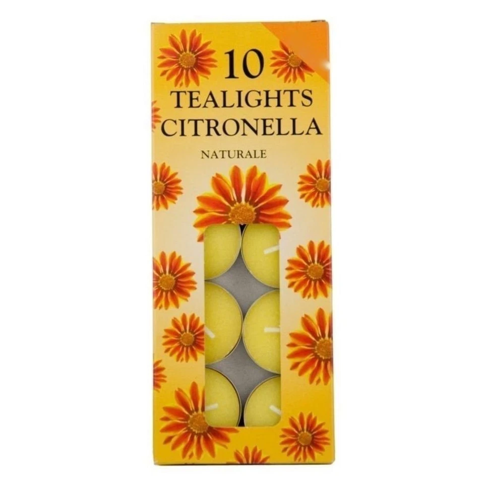 Citronella Tea Lights Set of 10 - Image 1 of 1