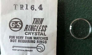 GS - TR - Thin Ringless for Very Thin Watches - Watch Crystals - Various Sizes - Picture 1 of 1