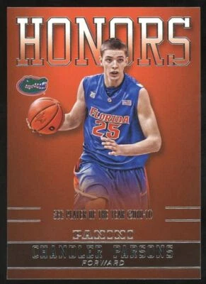 Inserto Panini Collegiate Florida Chandler Parsons Honors 2015 Foto 1 de 2