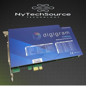 Digigram VX882e 8ch Analog/Digital Input Output 24-Bit/192kHz PCIe Sound Card - Afbeelding 1 van 3