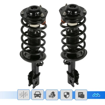 Front Struts Shocks w/ Coil Spring for 2004-2012 Chevy Malibu 05-10 Pontiac G6 Foto 1 de 4