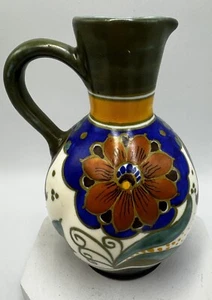 Jarra de colección Gouda rústica Royal Zuid Holland firmada numerada - Imagen 1 de 6