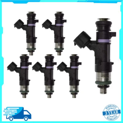 6PCS Fuel Injectors For 2012 2014 2015 2016 2017 2018 2019 Nissan NV3500 4.0L V6 Foto 1 de 4