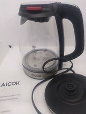 AICOK ELECTRONIC Glass Tea Water Kettle 1500W 120V KE8026-UL COFFEE 1.7L b