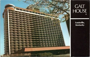 Galt House Hotel, Louisville, Kentucky- c1970s Chrome Postcard - Picture 1 of 2