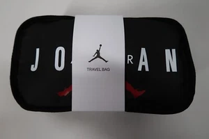 Nike Air Jordan Travel Dopp Kit Clutch Bag Toiletries Bag Black - Picture 1 of 4