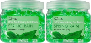 Clear Air Odor Eliminator Gel Beads - 12 Oz, Pack of 2 - Air Freshener Made with - Picture 1 of 6