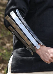 Wikinger Armschutz, 2mm Stahl - Bild 1 von 3