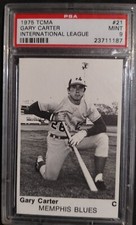GARY CARTER 1975 TCMA INTERNATIONAL LEAGUE #21 PSA 9  BEAUTIFUL CARD!!!!