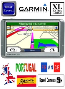 GARMIN 200W 250W SAT NAV 2025 UK FRANCE SPAIN PORTUGAL MONACO ANDORRA SPEED CAM - Picture 1 of 21