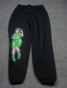 Billie Eilish Soto Gang Jogger Jogginghose Herren Large Schwarz Musik Selten - Bild 1 von 12