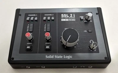 Solid State Logic SSL 2 MKII USB Audio Interface Confirmed Operation Free Ship - Image 1 of 2