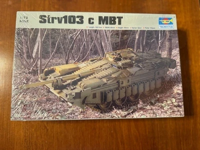 STRV103C	MBT 1-72 SCALE TRUMPETER	#07220 box open all parts sealed - Image 1 of 3