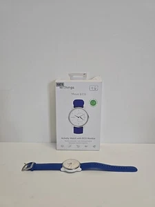 Withings Move ECG – Weiß / Blau – Mit OVP – Gebrauchsspuren & Kratzer #1871 - Zdjęcie 1 z 6