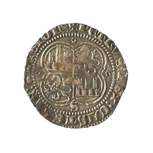 IBERMONEDA| Pedro I 1350-1368 1Real Sevilla 1,6 gr. rara con este peso - Picture 1 of 2
