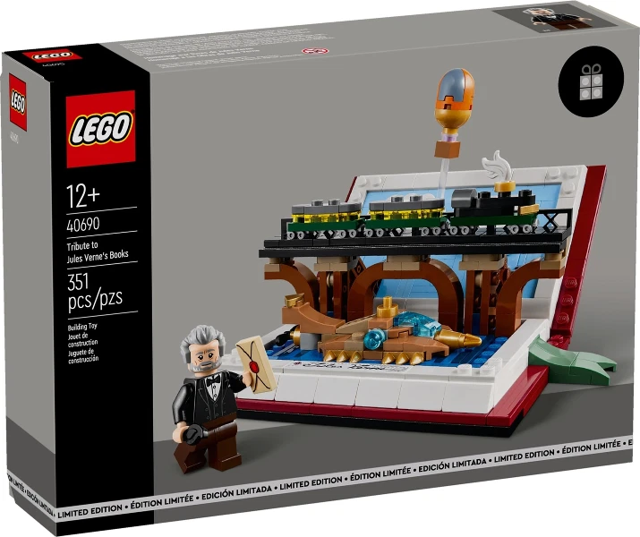 LEGO Ideas Tribute to Jules Verne's Books Box Set 40690 (SEALED) - Image 1 of 1