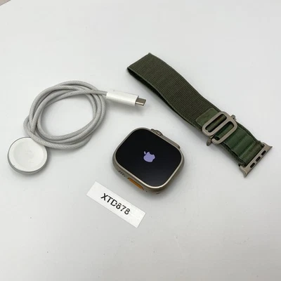 Apple Watch Ultra 49mm Titânio - 32GB (Desbloqueado) A2622 - Bom Estado - Imagem 1 de 4