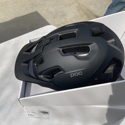 POC AXION URANIUM BLACK MATT 59-62 HELMET - Image 1 of 4