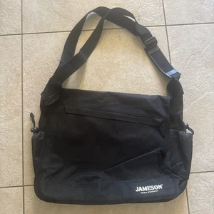 Jameson Irish Whisky Promo Commute Messager Laptop Bag Black Zz - Picture 1 of 5