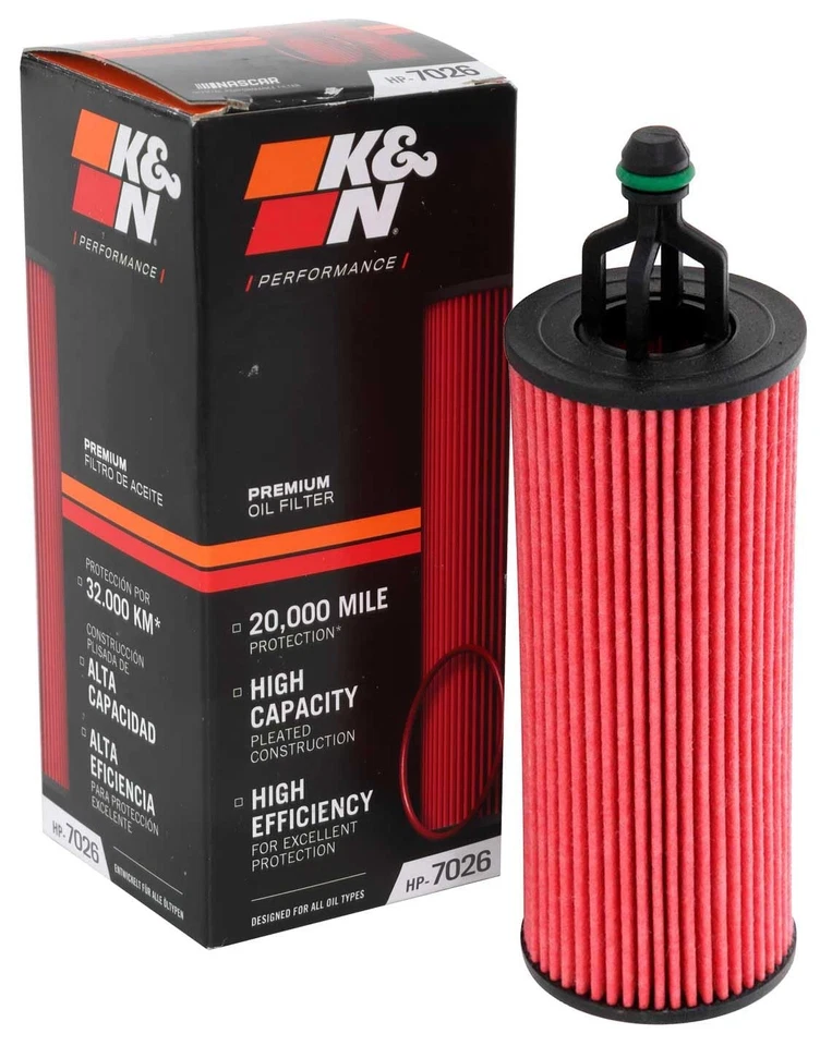 Filtro de aceite K&N Performance para Dodge Durango 14-17 3,6 L / 14-17 Jeep Grand Chero Foto 1 de 4